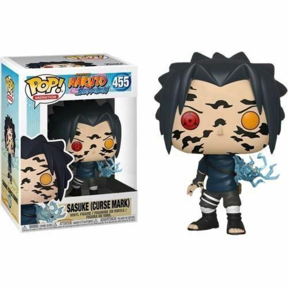 Figure Funko POP! Naruto Shippuden - Sasuke Uchiha (Curse Mark) #455  (Exclusive) 