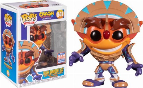 Φιγούρα Funko POP! Crash Bandicoot - Crash in Mask
Armor (Metallic) #841 (SDCC 2021 Exclusive)