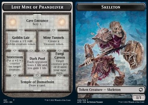 Dungeon Token: Lost Mine of Phandelver // Skeleton
Token (B 1/1)