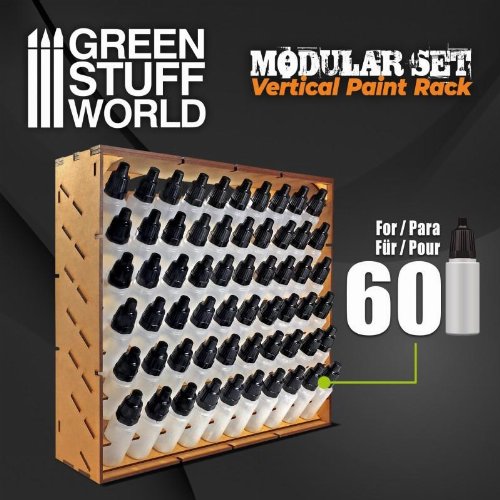 Green Stuff World - Modular Paint Rack (Vertical
17ml)