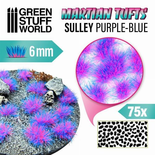 Green Stuff World - Martian Fluor Tufts (Sully
Purple/Blue)
