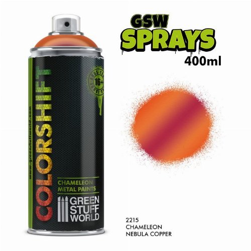 Green Stuff World Spray - Chameleon Nebula
Copper (400ml)