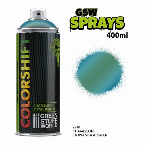 Green Stuff World Spray - Chameleon Storm Surge
Green (400ml)