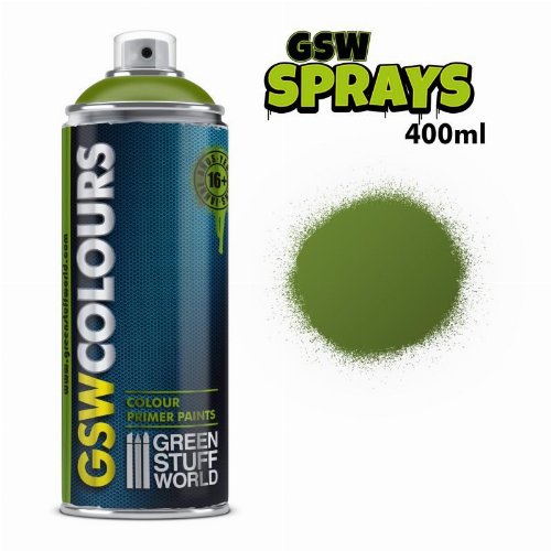 Green Stuff World Spray - Primer Colour Matt
Green (400ml)
