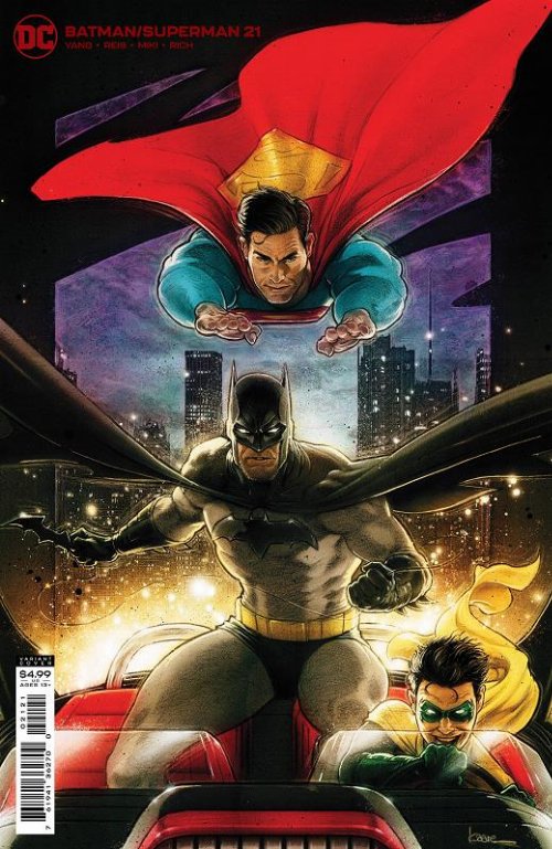 Batman/Superman #21 Kaare Andrews Cardstock Variant
Cover