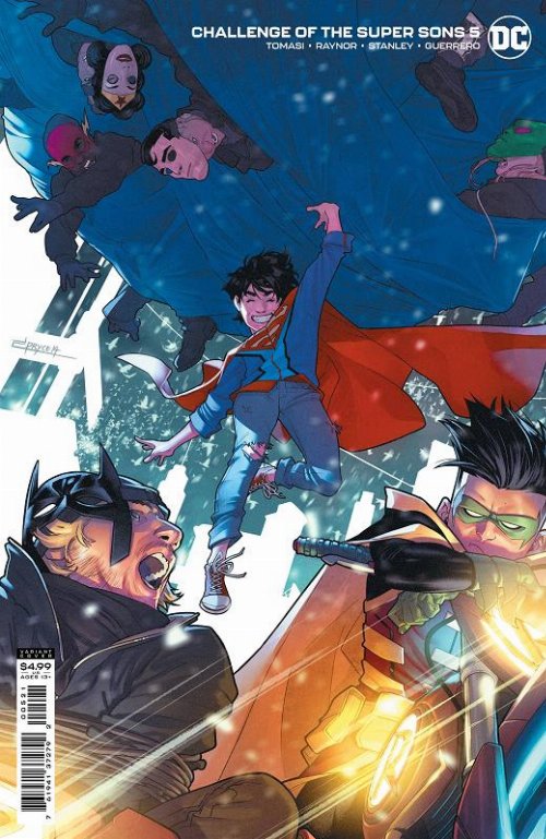 Challenge of the Super Sons #5 Jamal Campbell
Cardstock Variant Cover