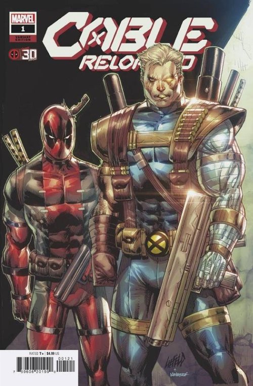 Cable Reloaded #01 ANHL Liefeld Deadpool 30th
Anniversary Variant Cover