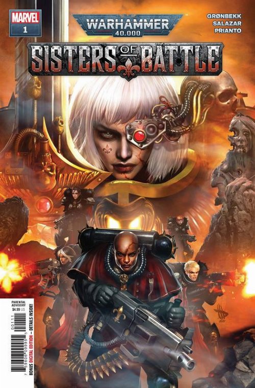 Τεύχος Κόμικ Warhammer 40K Sisters Of Battle #1 (Of
5)