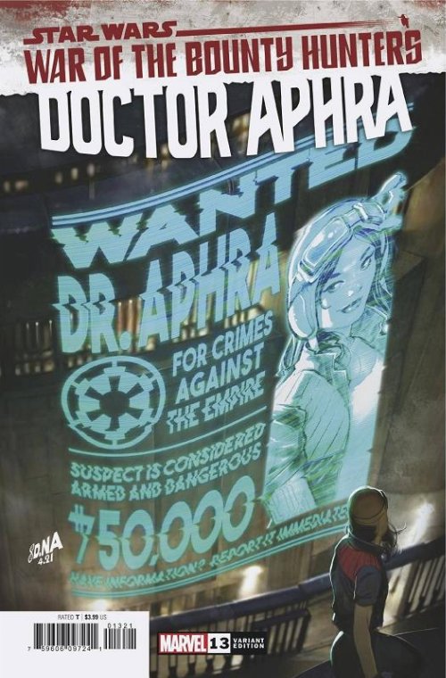 Star Wars Doctor Aphra #13 WOBH Wanted Poster Variant
Cover