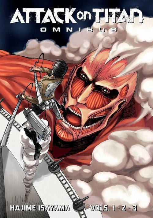 Τόμος Manga Attack On Titan Omnibus Vol. 01 (Vol.
01-03)