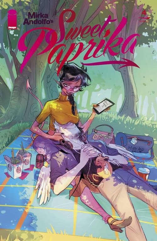 Τεύχος Κόμικ Mirka Andolfo Sweet Paprika #4 (OF
12)