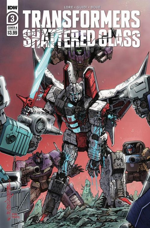 Τεύχος Κόμικ Transformers Shatterd Glass #3 (OF
5)