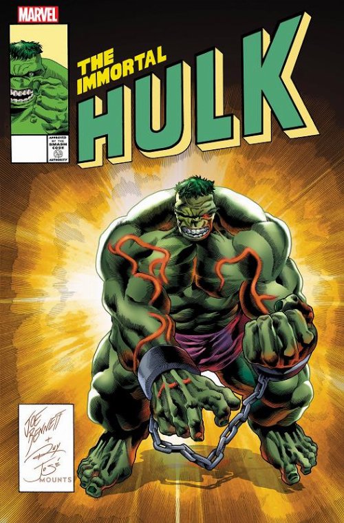 The Immortal Hulk #50 Bennet Homage Variant
Cover