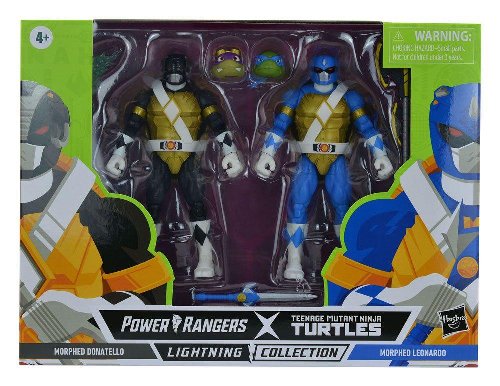 Power Rangers x TMNT: Lightning Collection -
Morphed Donatello & Morphed Leonardo 2-Pack Action Figures
(15cm)