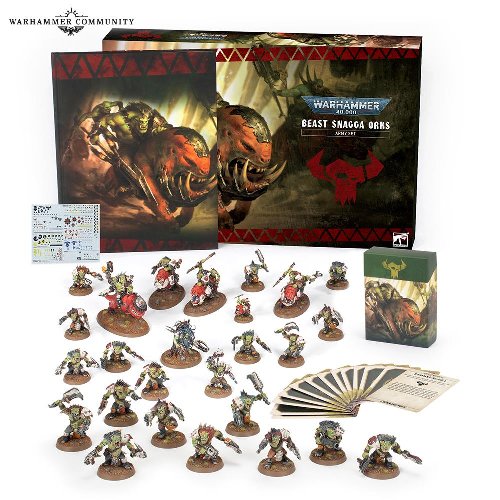 Warhammer 40000 - Orks: Beast Snagga Orks Army
Set