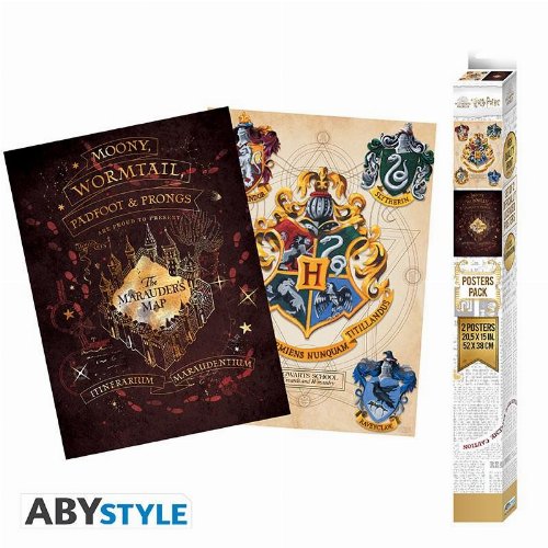 Harry Potter - Crest & Marauders 2-Pack Αυθεντικές
Αφίσες (52x38cm)