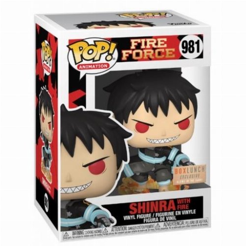 Φιγούρα Funko POP! Fire Force - Shinra with Fire
(GITD) #981 (Exclusive)