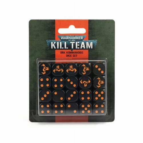 Warhammer 40000: Kill Team - Ork Kommandos Dice
Pack