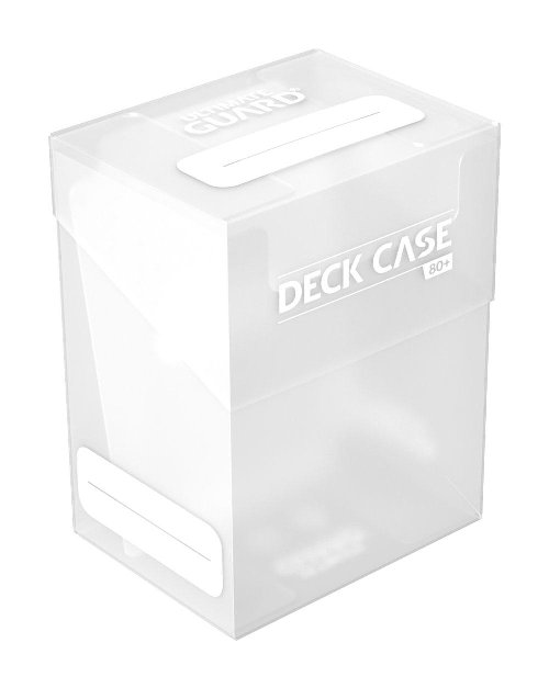 Ultimate Guard 80+ Deck Box -
Transparent