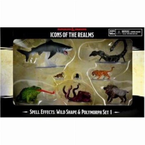 D&D Icons of the Realms - Spell Effects: Wild
Shape & Polymorph Miniature Box Set