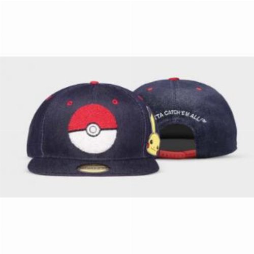 Καπέλο Pokemon - Denim Snapback Cap