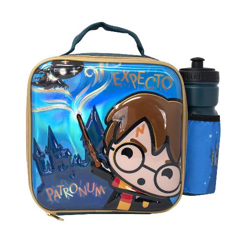 Τσάντα Σακίδιο Harry Potter - Kawaii Embossed 3D Lunch
Bag with Bottle