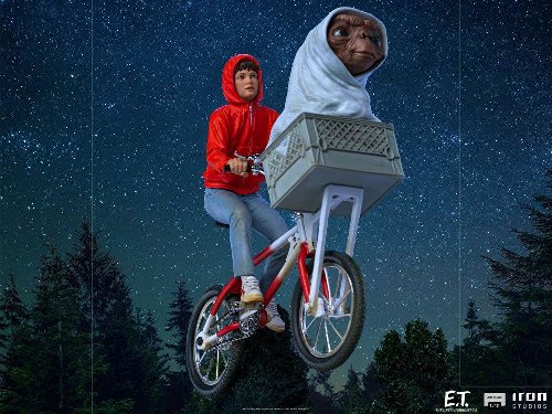 E.T. the Extra-Terrestrial - E.T. & Elliot
Art Scale 1/10 Statue Figure (24cm)