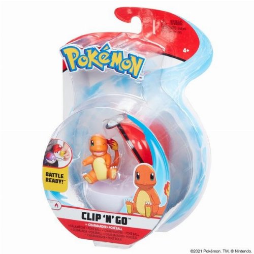 Φιγούρα Pokemon Clip 'N' Go - Pokeball with Charmander
Battle Figure (5cm)