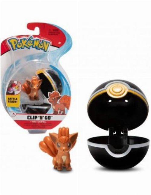Φιγούρα Pokemon Clip 'N' Go - Luxury Ball with Vulpix
Battle Figure (5cm)