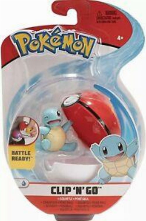 Φιγούρα Pokemon Clip 'N' Go - Pokeball with Squirtle
Battle Figure (5cm)