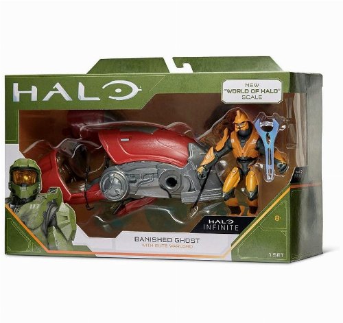 Φιγούρα Halo - Banished Ghost with Elite Warlord
Action Figure (10cm)
