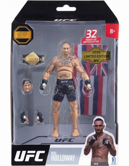 UFC: Ultimate Series - Max Holloway Φιγούρα Δράσης
(16cm) Limited Edition