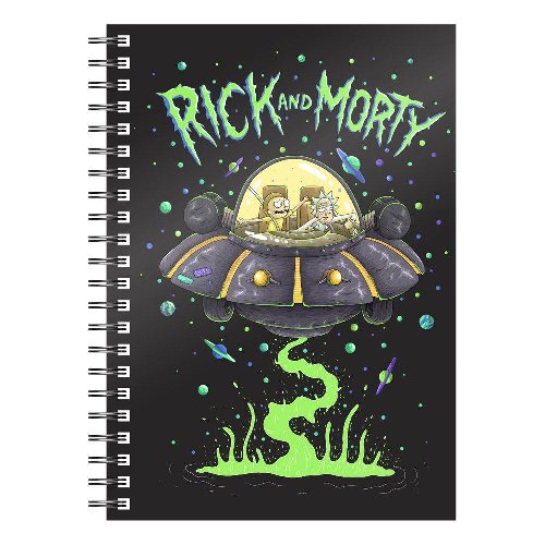 Σημειωματάριο Rick and Morty - Space Ship Grid
Notebook