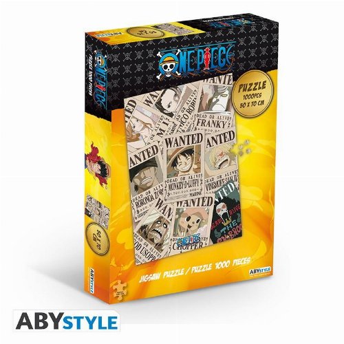 Puzzle 1000 pieces - One Piece: Wanted
Posters