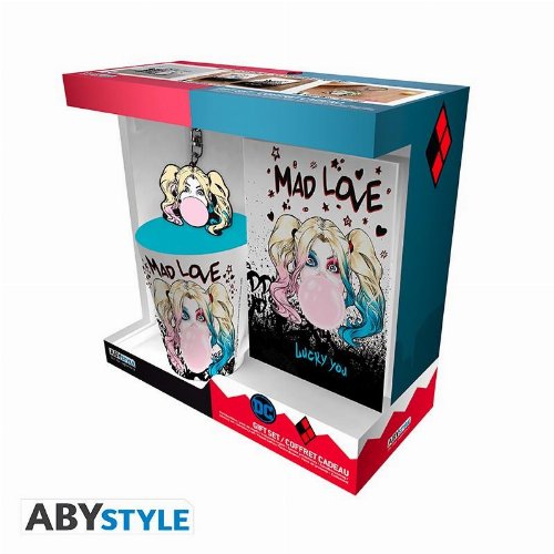 Σετ Δώρου DC Comics - Harley Quinn Mad Love Gift Set
(Mug, Notebook & Keychain)