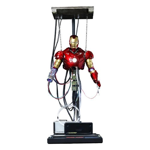 Iron Man: Hot Toys Masterpiece - Iron Man Mark
III (Construction Version) Action Figure (39cm)