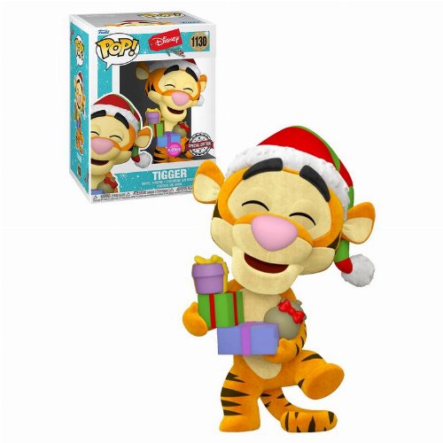 Φιγούρα Funko POP! Winnie the Pooh: Holiday - Tigger
(Flocked) #1130 (Exclusive)