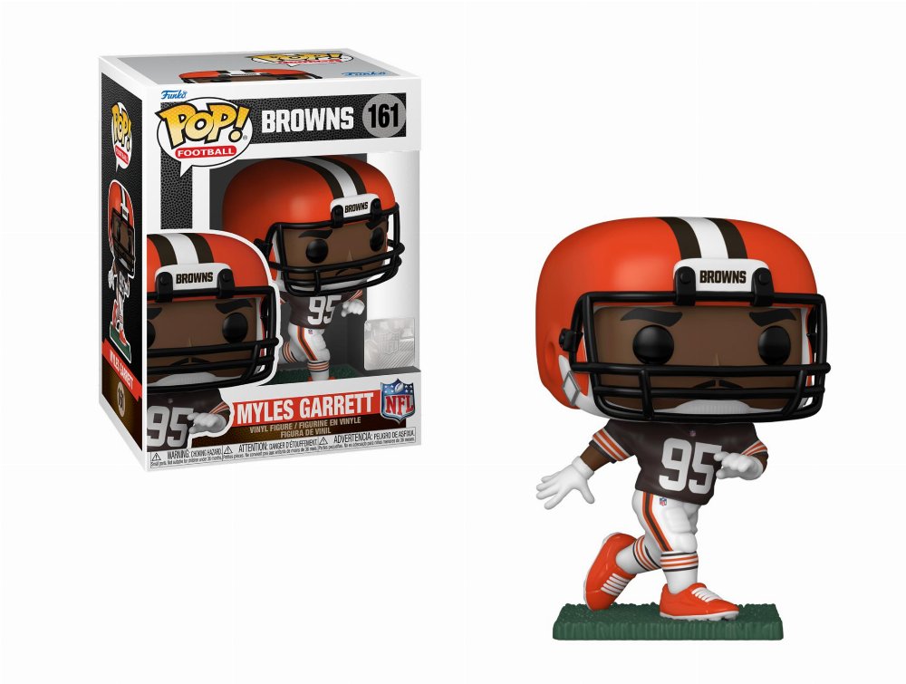 NFL Browns Myles Garrett (Home Uniform) Funko Pop! Vinyl Figure