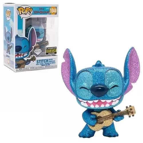 Φιγούρα Funko POP! Disney: Lilo & Stitch - Stitch
with Ukelele (Diamond Collection) #1044 (Exclusive)