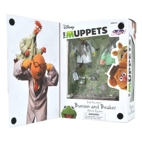 The Muppets - Lab Accident Bunsen & Beaker Action
Figures (18cm) (Previews Exclusive LE3000)