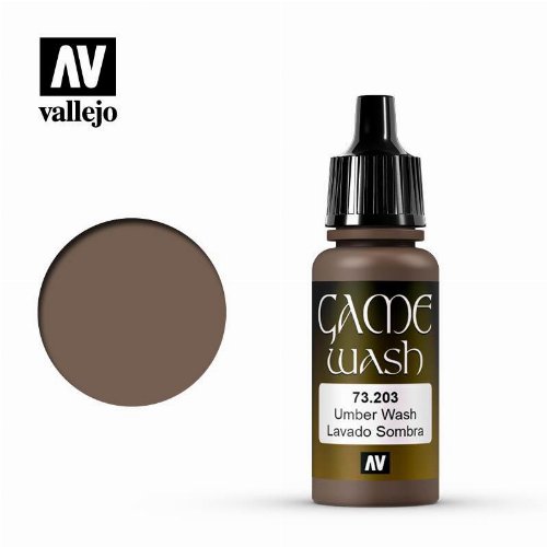 Vallejo Wash - Umber Χρώμα Μοντελισμού
(18ml)