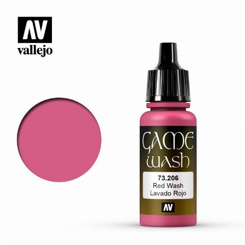 Vallejo Wash - Red (18ml)