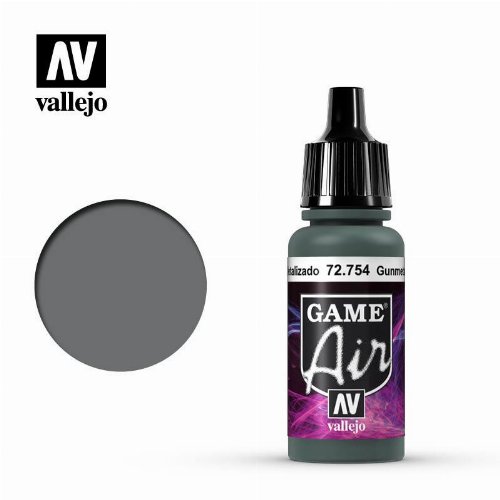 Vallejo Air Color - Gunmetal Χρώμα Μοντελισμού
(18ml)