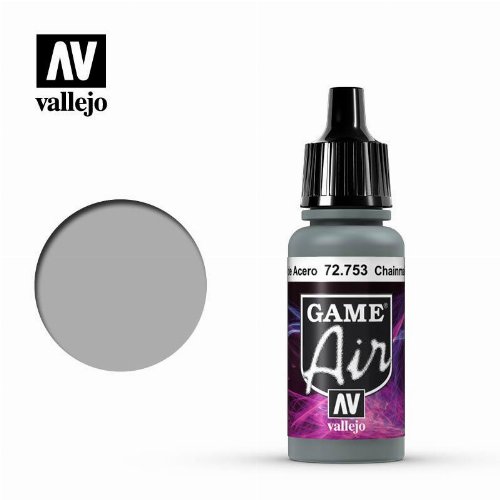 Vallejo Air Color - Chainmail Silver Χρώμα Μοντελισμού
(18ml)