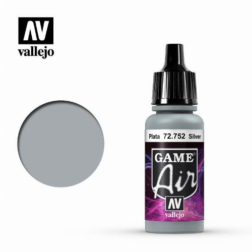 Vallejo Air Color - Silver
(17ml)