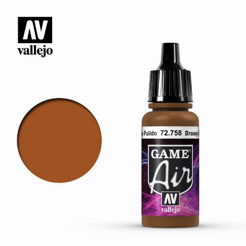 Vallejo Air Color - Brassy Brass Χρώμα Μοντελισμού
(17ml)