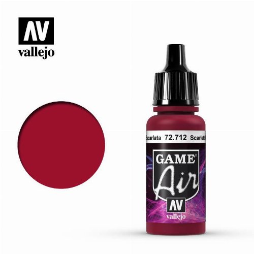 Vallejo Air Color - Scarlet Red Χρώμα Μοντελισμού
(17ml)