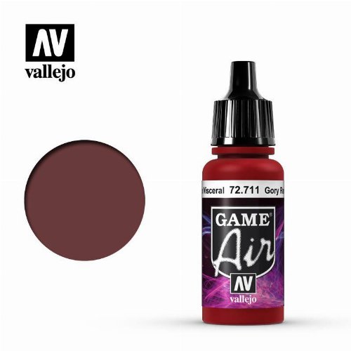 Vallejo Air Color - Gory Red Χρώμα Μοντελισμού
(18ml)