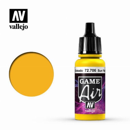 Vallejo Air Color - Sun Yellow Χρώμα Μοντελισμού
(17ml)