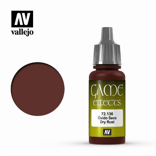 Vallejo Game Effects - Dry Rust Χρώμα Μοντελισμού
(17ml)